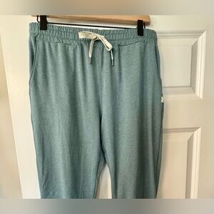 Vuori Womens Seafoam Green/ Light Teal Performance Jogger